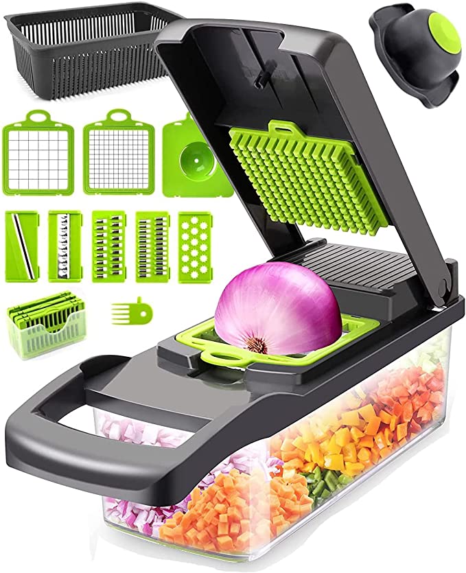 Gadgets 1 In Manual Kitchen Food Onion Chopper Cutter Chopper Vegetable  Vegetable 12 Slicer - AliExpress