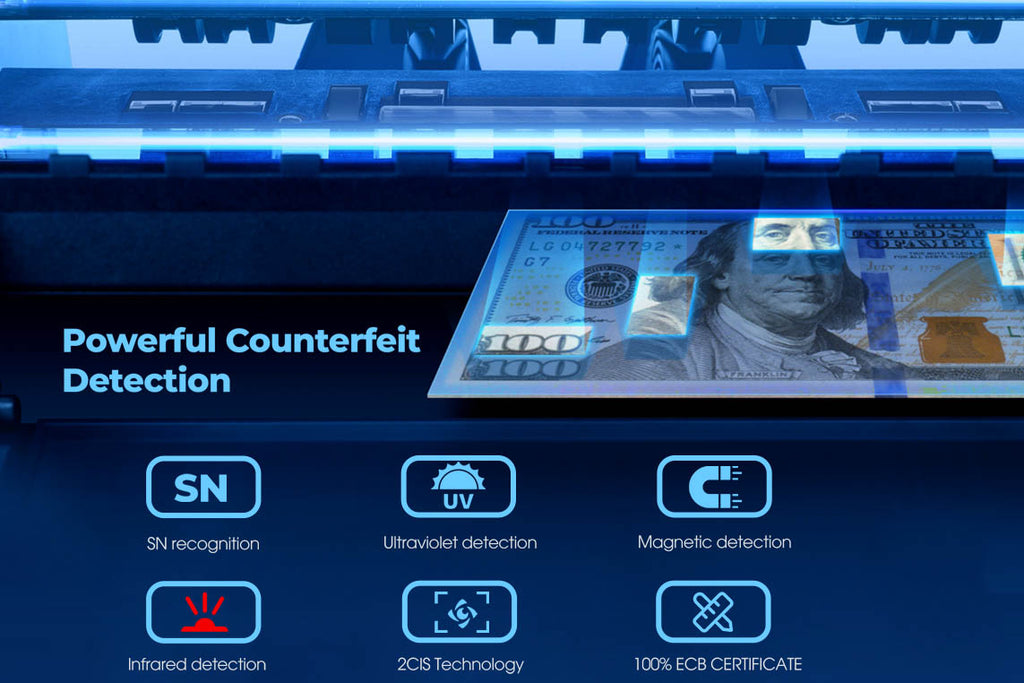 money counter machines with counterfeit detection