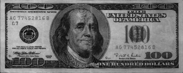 genuine dollar bill
