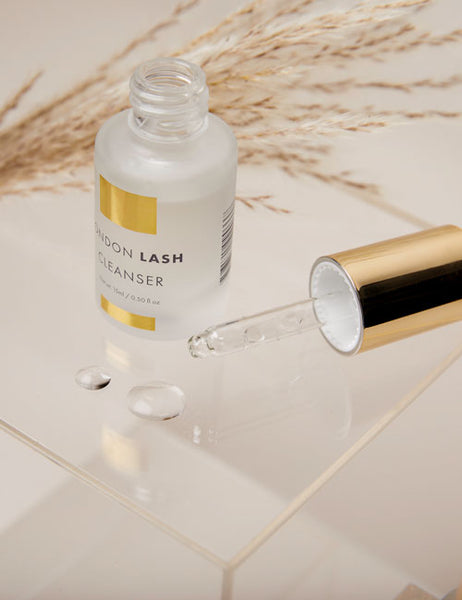 A stylized photo of London Lash Cleanser | London Lash Canada