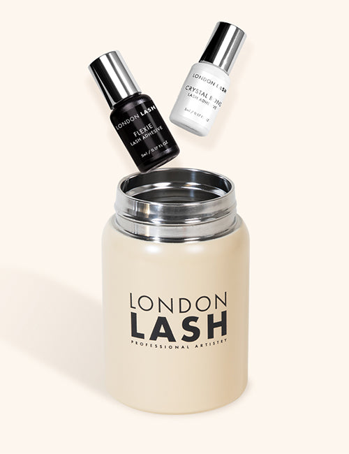 london lash airtight container for lash extension glue