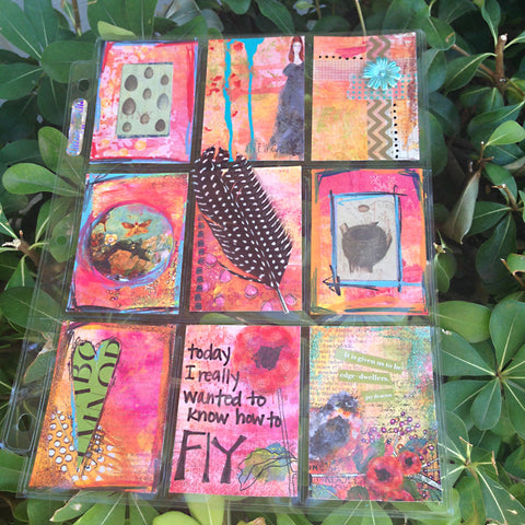 Art Journal Pockets, FREE Workshop by Tangie Baxter