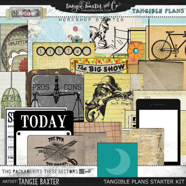 Tangible Plans™ {Starter Kit & Workshop} – Tangie Baxter & CO