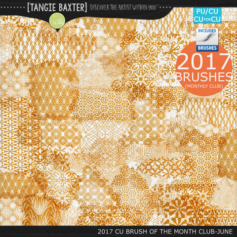 2017 Brush of the Month Club -June Brushes