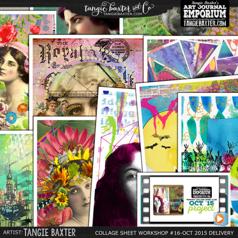 -Collage Sheet Workshop #16 {October '15 Delivery}