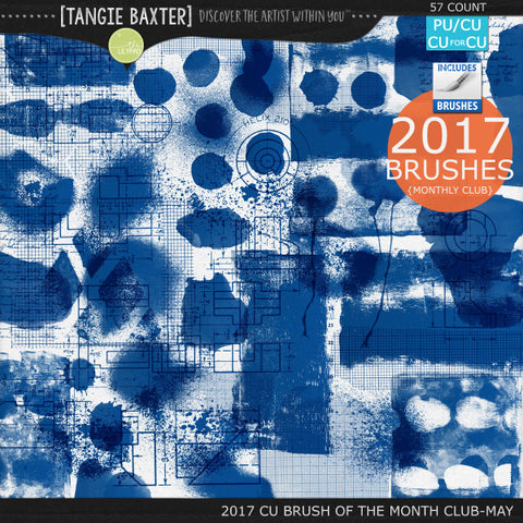 2017 Brush of the Month Club -May Brushes