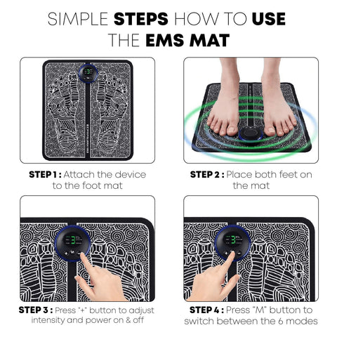 AcuCare EMS Wave TherapyMassager Mat