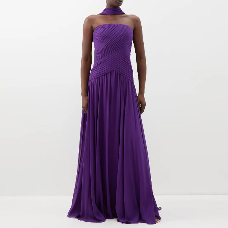 JISVI Maxi Evening Dress Gown - I The Label product image