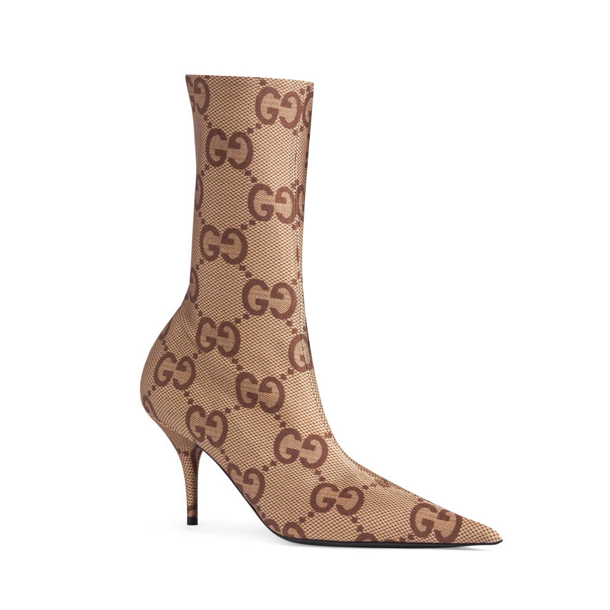 CADLE Printed Stiletto Heel Ankle Boots