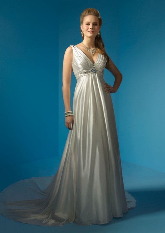 One Shoulder Chiffon Bridesmaid Dress Alfred Angelo s