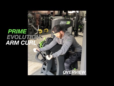 The Hybrid Arm Curl provides an easy set up with multiple seat height