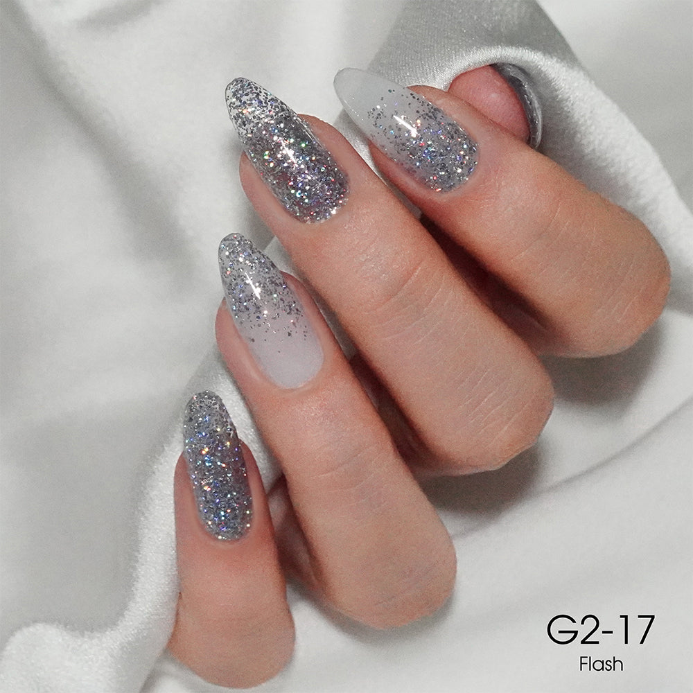 LAVIS Glitter G02 - 16 - Gel Polish 0.5 oz - Pillow Talk Collection – Lavis  Dip Systems Inc