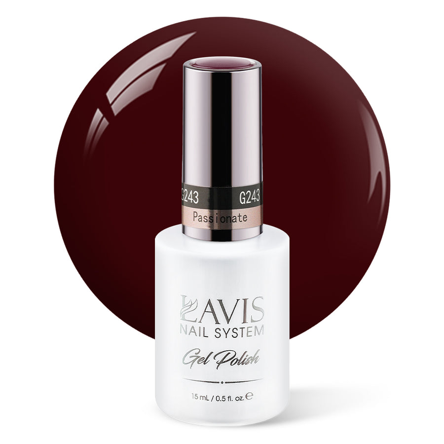 Lavis Gel Nail Polish Duo - 042 Brown Colors - Burnt Almond – Lavis Dip  Systems Inc