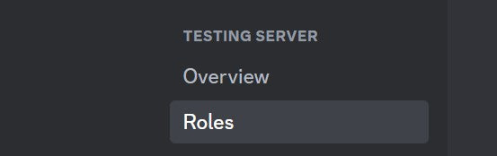 Add server roles page