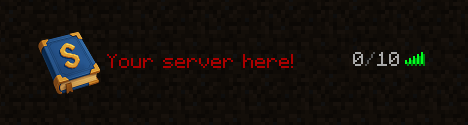 A custom server icon from Woodpunch's Graphics
