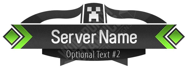 Creeper - Minecraft Server Logo Template - Woodpunch's ...