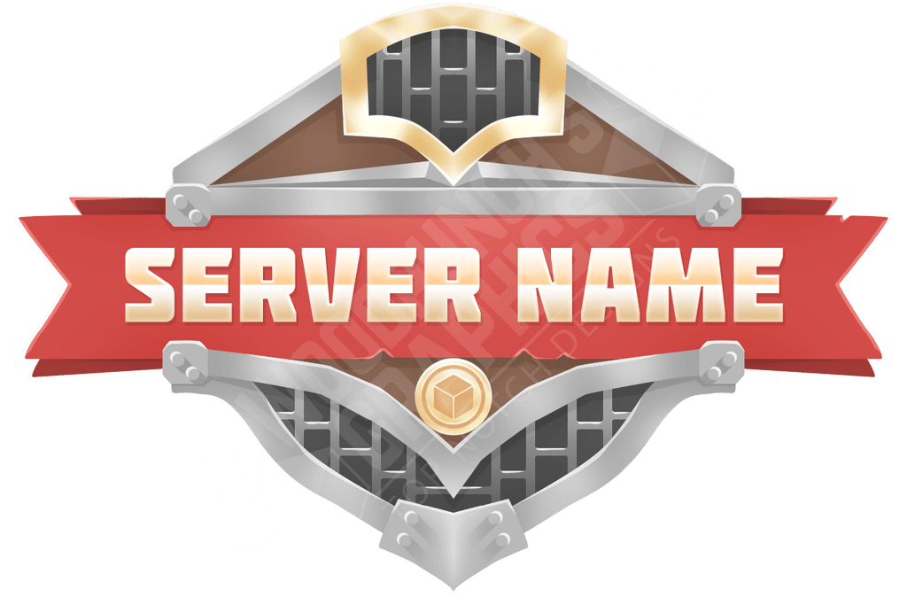 minecraft server logo template free