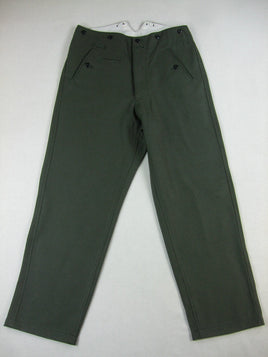 Men's WWII 1940s Kersey Wool Lined Field Pants Sz 33x31 40s Trousers WW2  Tanker