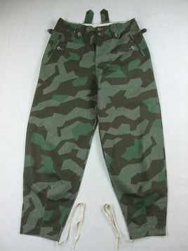 WW2 German M40 Splinter Camo Trousers - Repro Army Military Solider Pants  Heer