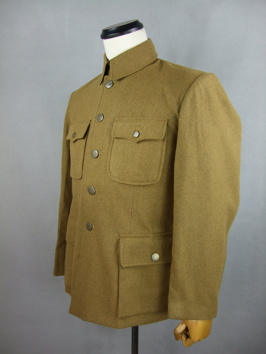 WWII China Chinese KMT Wool Field Uniform Jacket Tunic| Hikimilitariashop