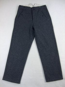 WWII German Elite Army 1932 M32 Black Wool Trousers Pants Size 40 inch -  Repro