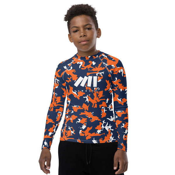 YOUTH COMPRESSION SHIRT LONG SLEEVE, CAMO PEGASUS