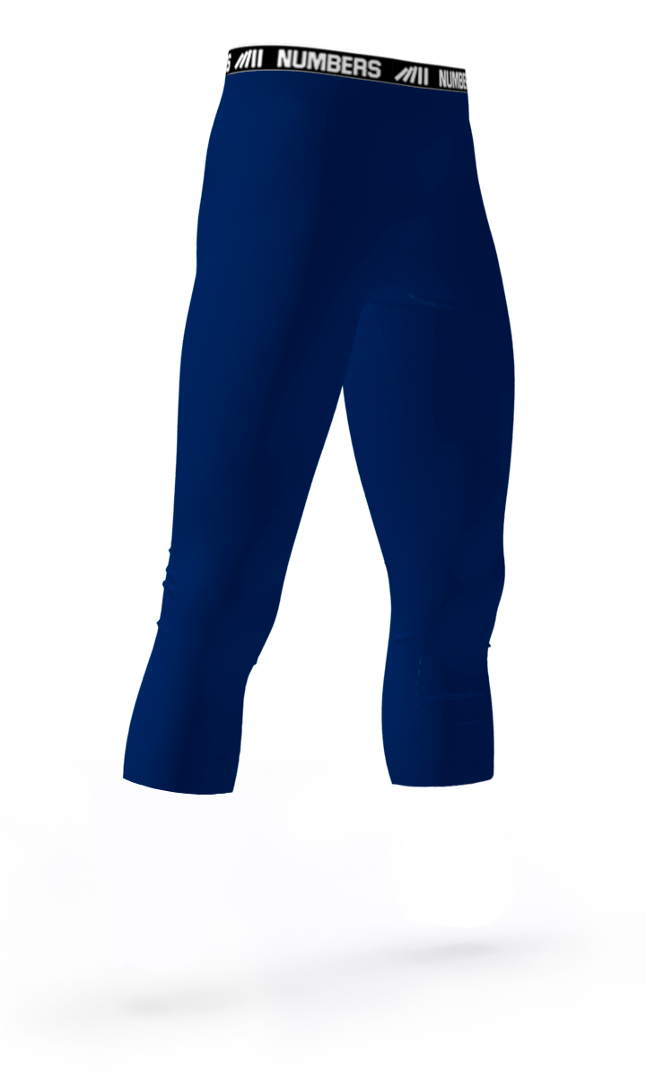 nike blue compression pants