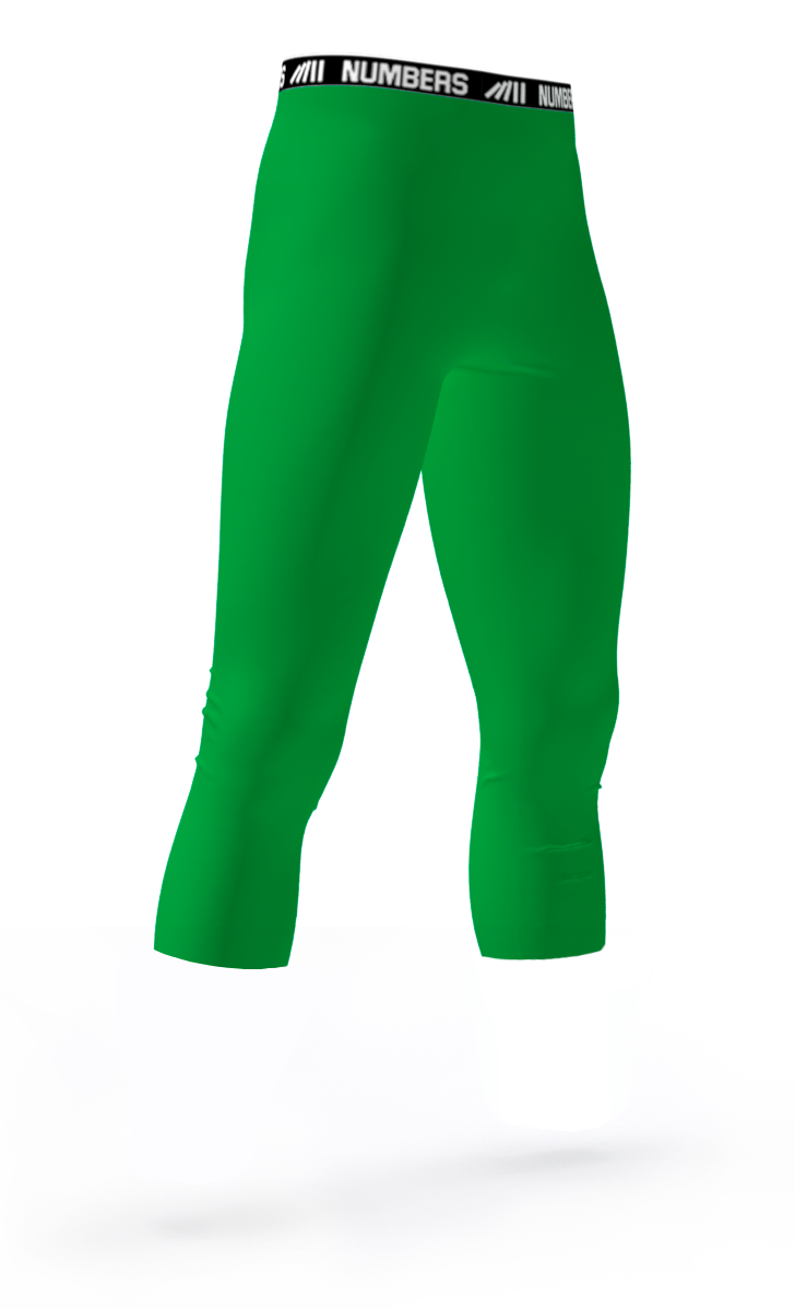 nike green compression pants