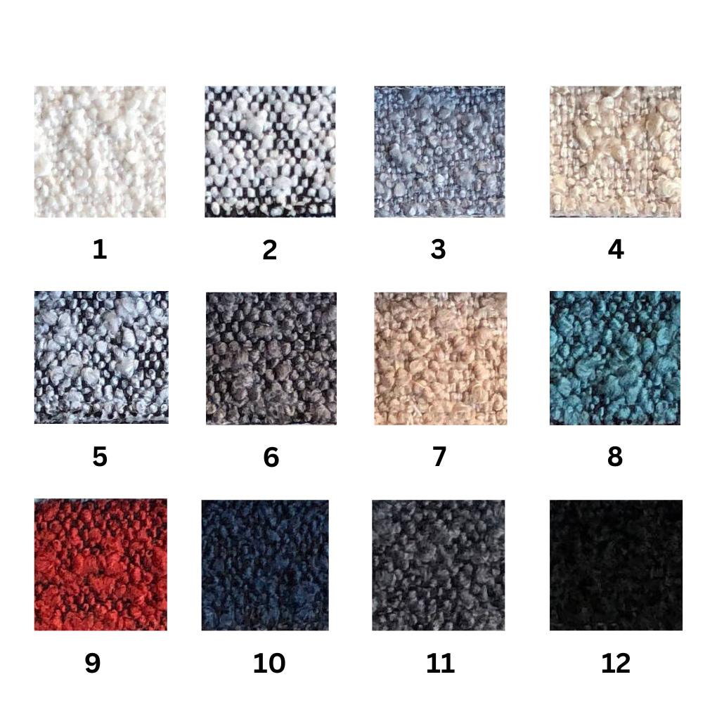 Bouclé Fabric Options