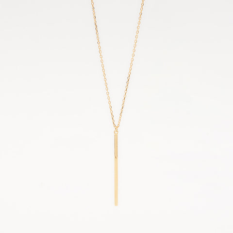 gold dainty necklace