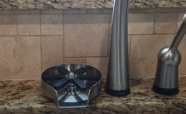 How to install glass rinser for kitchen sink? — Bostingner