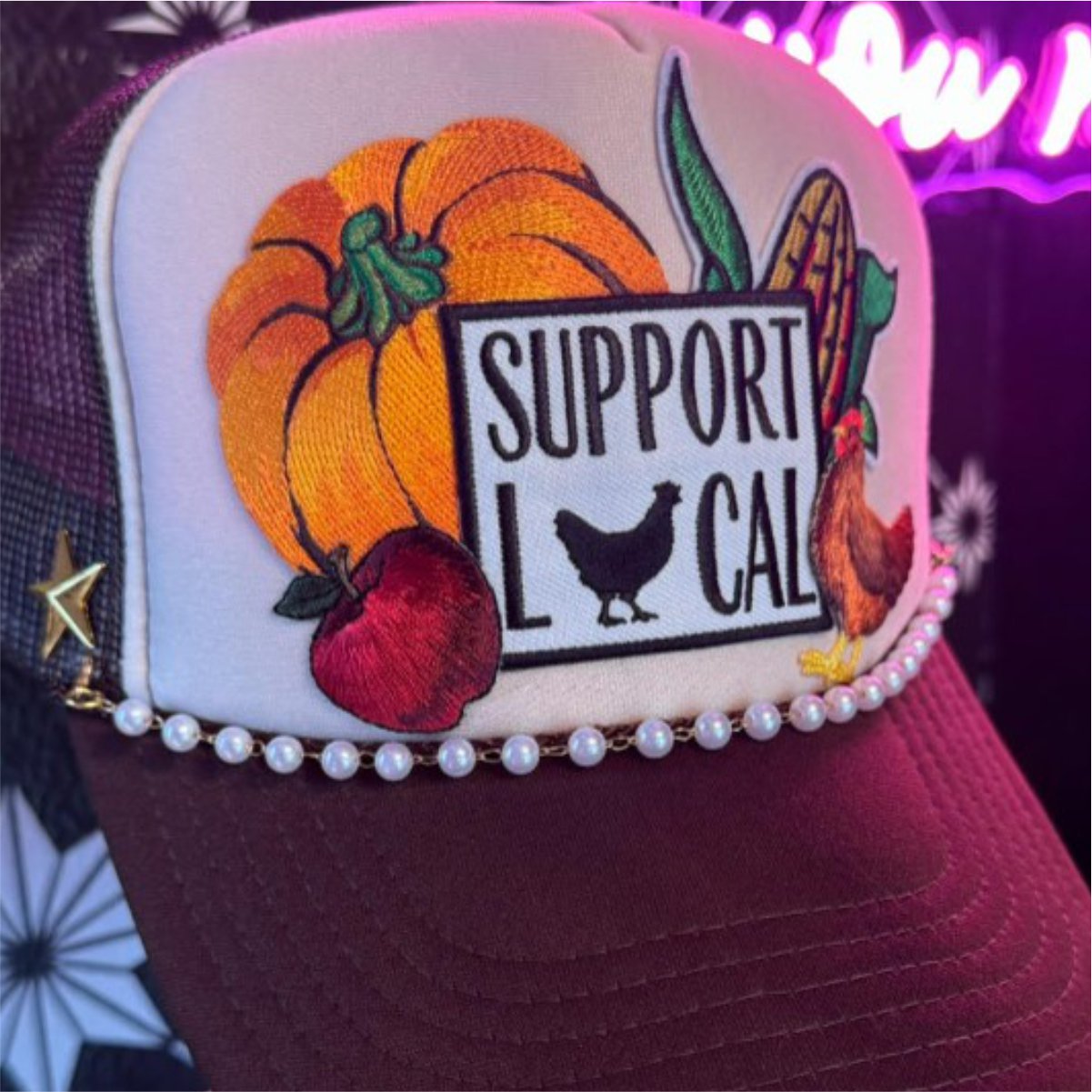 Support Local Trucker Hat