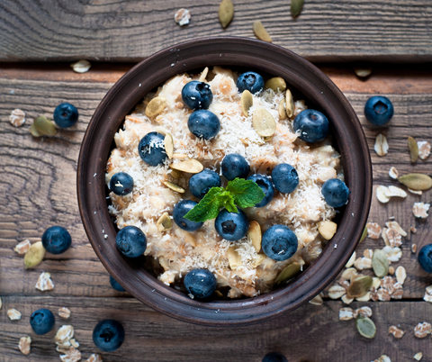 Easy Overnight Oats Recipe: Amazin’ Blueberry Vanilla Overnight Oats