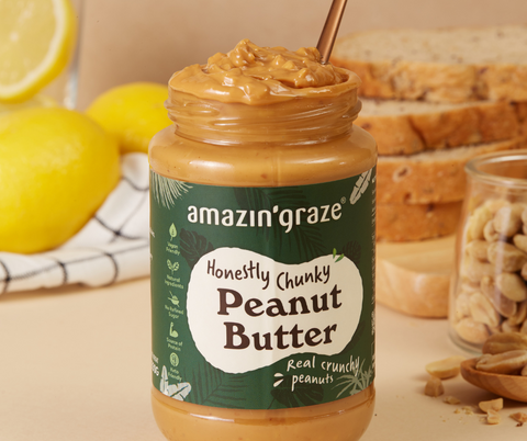 Crunchy Peanut Butter [Salt & Sugar Free]