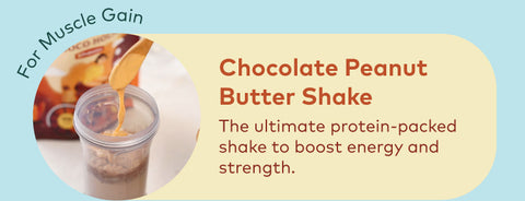 Chocolate Peanut Butter Shake