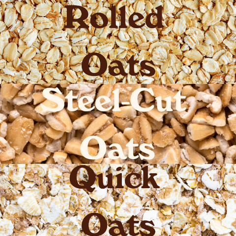Rolled vs Steel-Cut vs Quick Oats: What's the Difference? – Amazin' Graze  Singapore