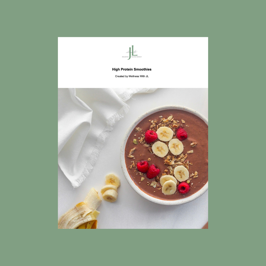 High Protein Smoothie Recipe Book – wellnesswithjl