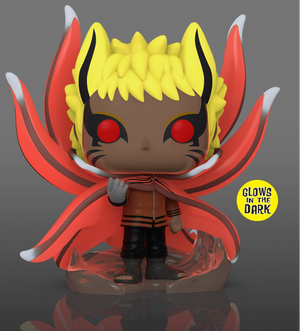 Funko POP! Naruto (Baryon Mode) *AAA Anime Exclusive* *Glow-In-The-Dark* - Coco’s Cody's Collectibles and More