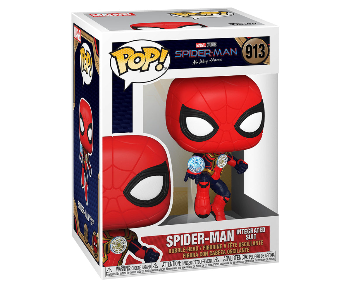 Funko POP! Spider-Man Integrated Suit – Coco's Cody's Collectibles and More