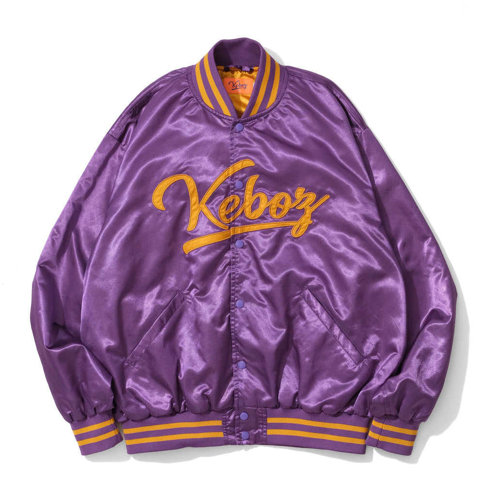 KEBOZ SATIN VARSITY JACKET-eastgate.mk