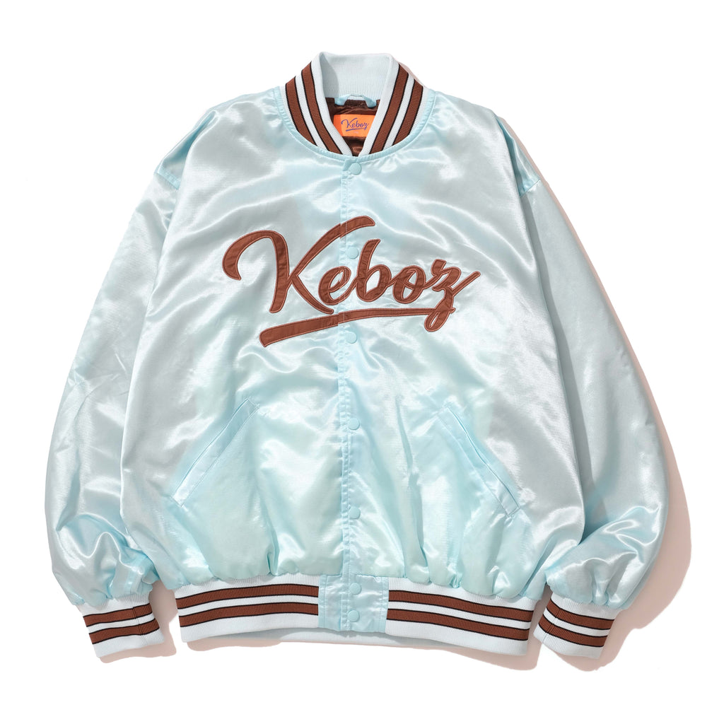 セール特価商品 keboz SATIN STADIUM JACKET - メンズ