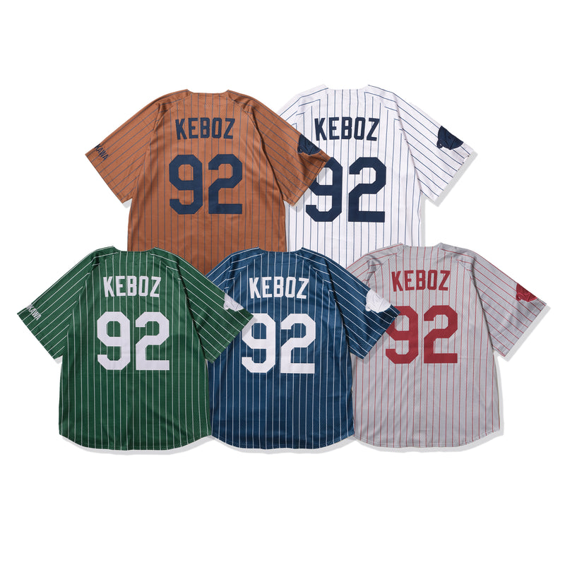 MAJESTIC×KEBOZ MESH BASEBALL SHIRT - シャツ