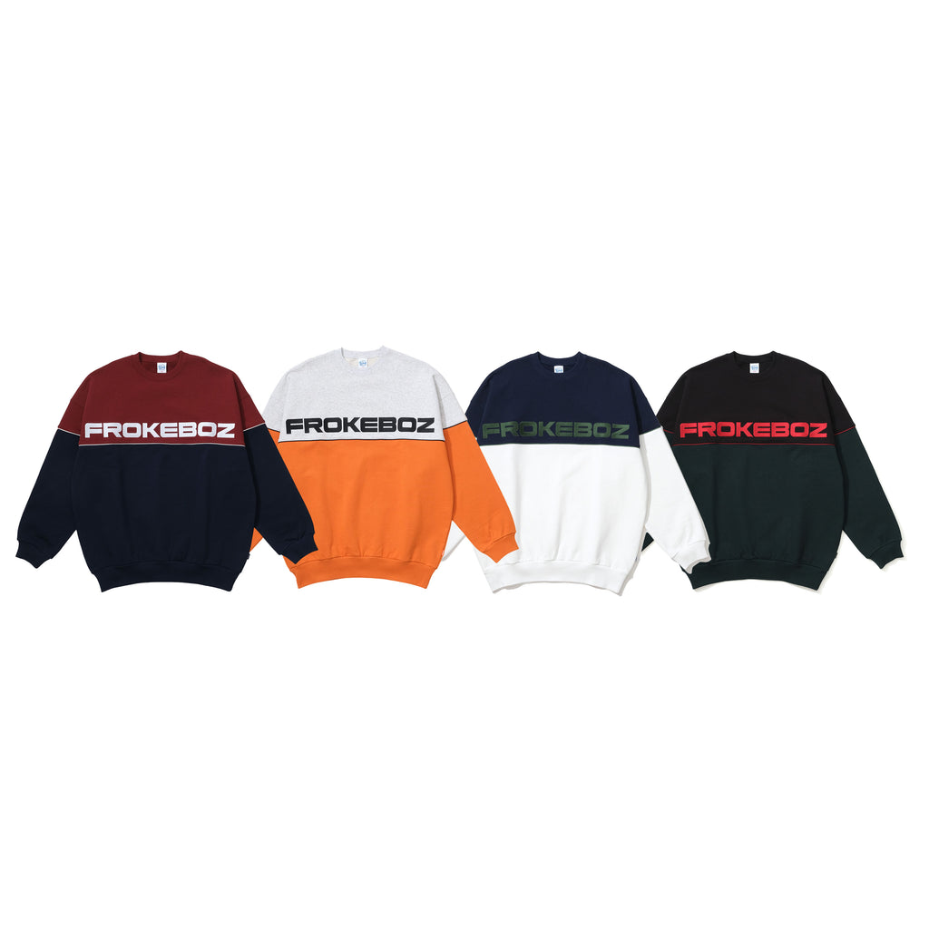 海外直送品 【keboz】keboz × froclub sweatcrewneck M スウェット