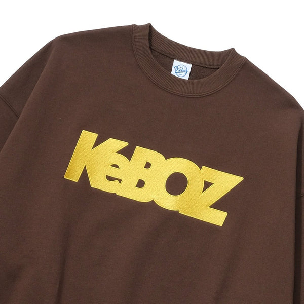 KEBOZ KAC SWEAT CREWNECK SLATE BLUEの+showroom-scappino.com