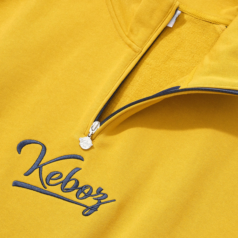 keboz ICON SIDELINE SWEAT HALF ZIP-