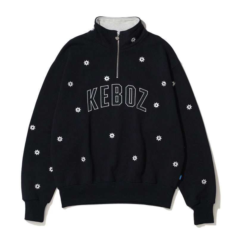 KEBOZ ハーフジップ-