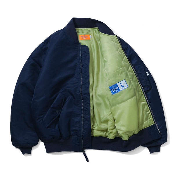 KEBOZ MELTON STADIUM JACKET グリーン フリークスストア ジャケット