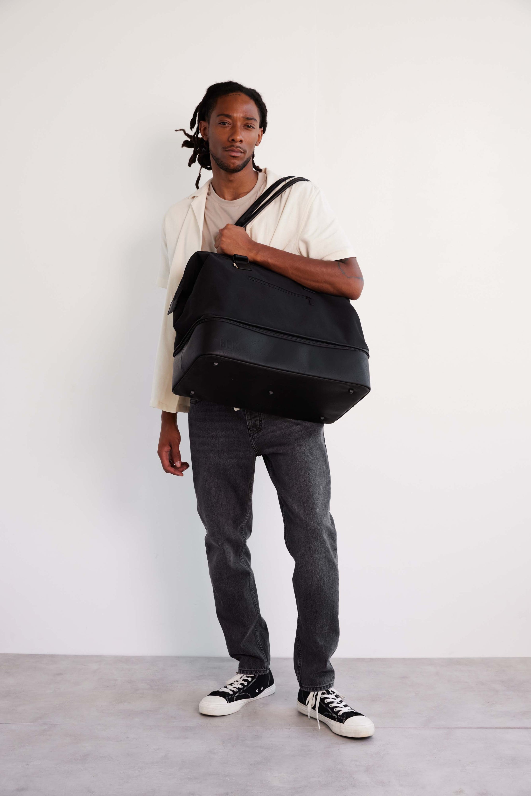 Black Weekender Bag