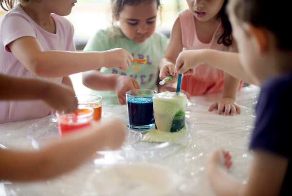 kids playing in ECE