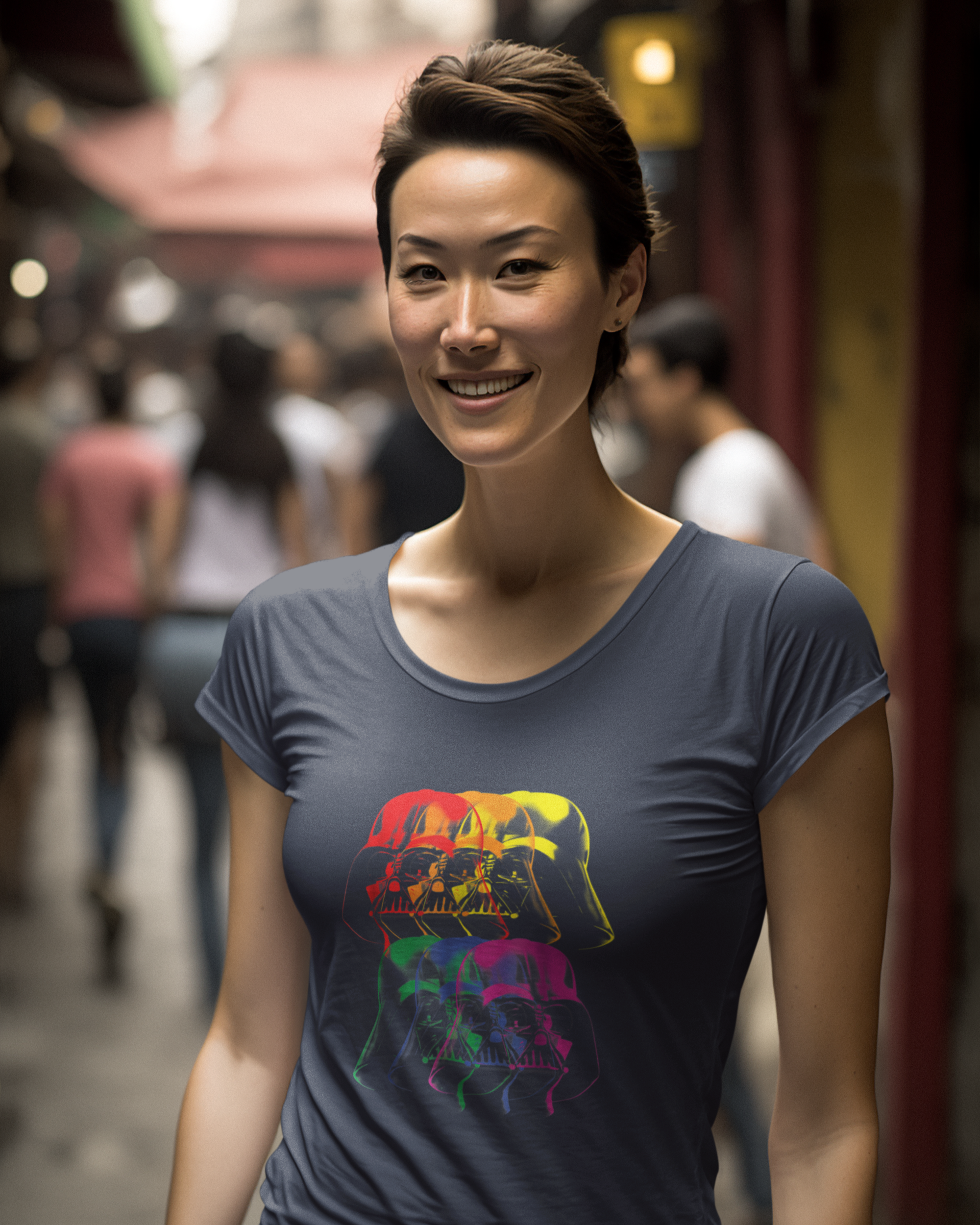 Darth Vader Rainbow - Women's T-shirt